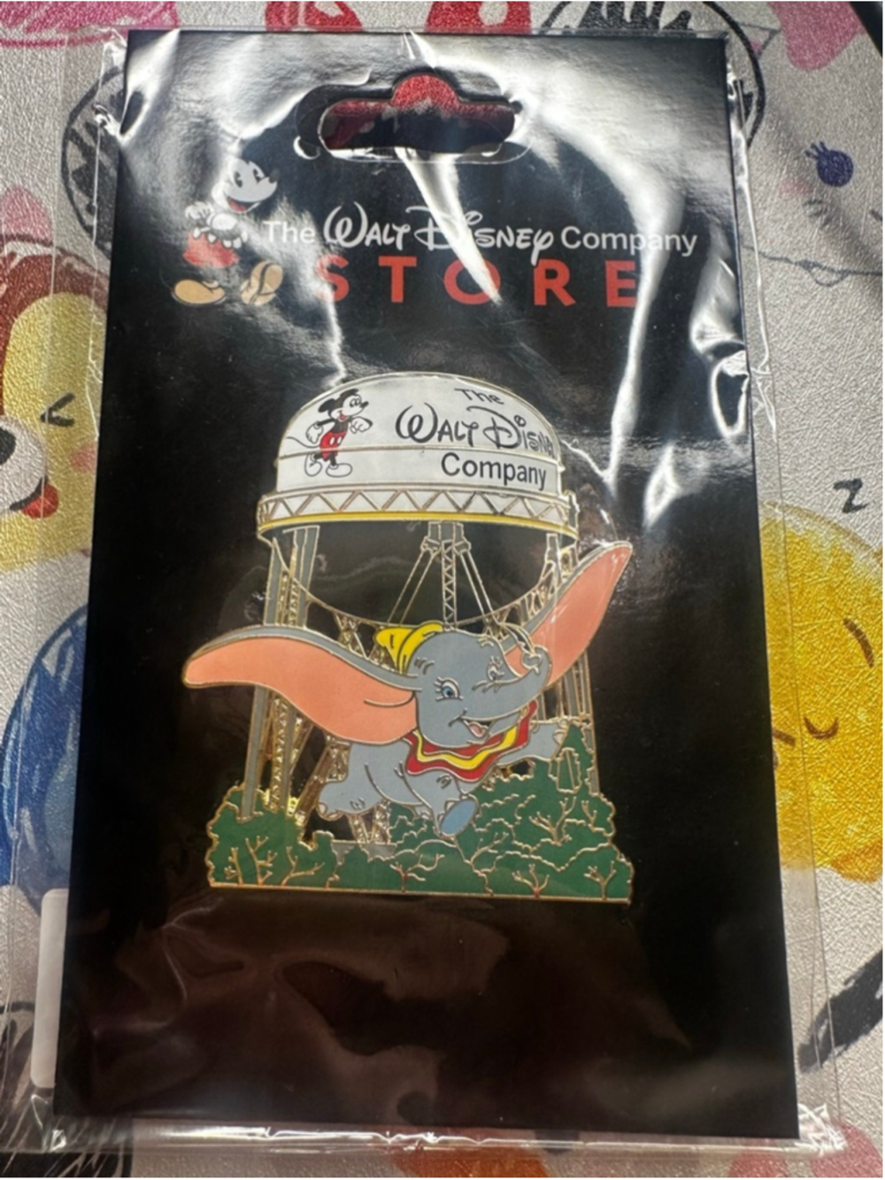 DEC Pin Studio Lot Employee Center Water Tower Walt Disney Company Dumbo